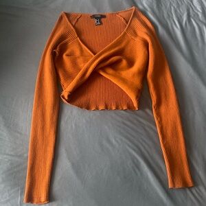 Long Sleeve Crop Top